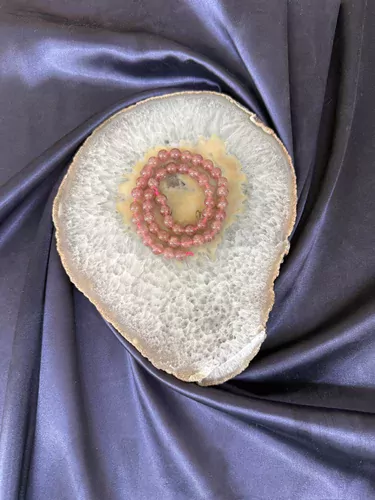 GÜL KUVARS 8MM DİZİ TAŞ