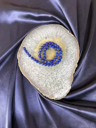 LAPİSLAZULİ 8 MM DİZİ TAŞ