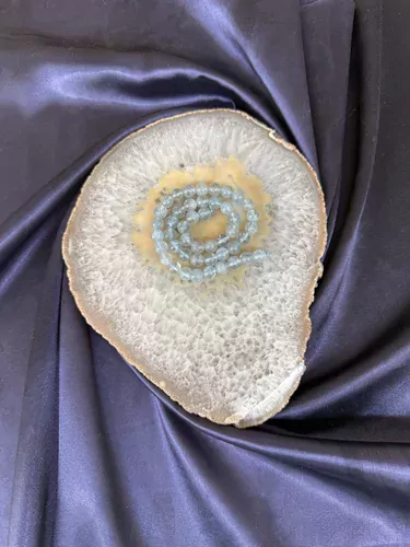 AQUAMARİN  8 MM DİZİ TAŞ