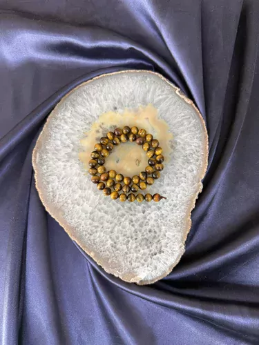 KAPLAN GÖZÜ 8 MM DİZİ TAŞ