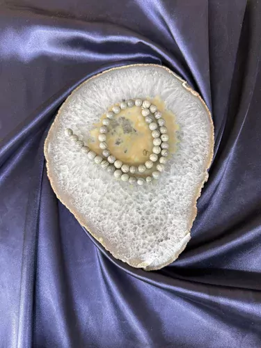 SİLVER JASPER 8 MM DİZİ TAŞ