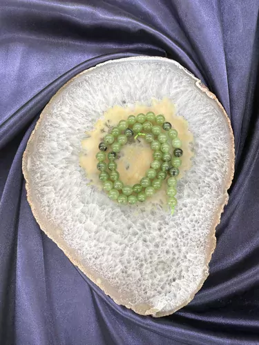 PREHNİTE   8 MM DİZİ TAŞ