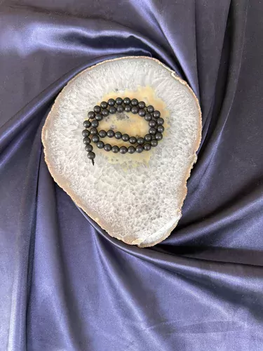 SHUNGİTE 8 MM DİZİ TAŞ