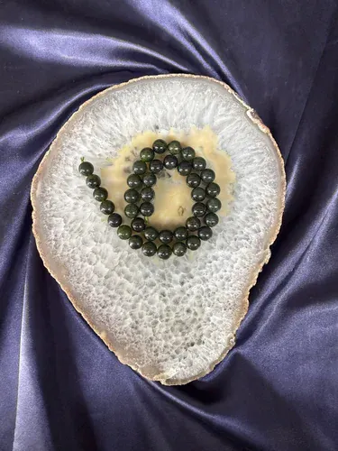 NEFRİT YEŞİM 10 MM DİZİ TAŞ