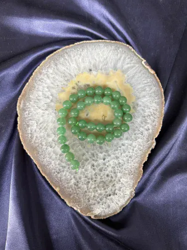 YEŞİL AVENTURİN 10 MM DİZİ TAŞ