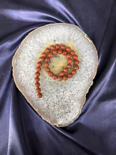 KIRMIZI JASPER 10 MM DİZİ TAŞ