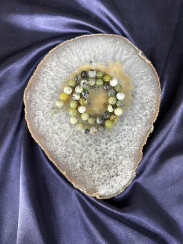 YEŞİL OPAL 10 MM DİZİ TAŞ