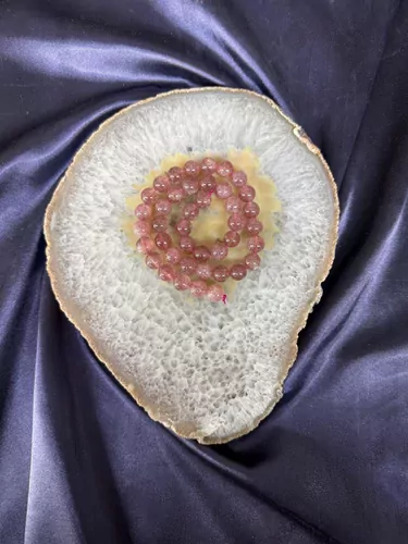 GÜL KUVARS 10 MM DİZİ TAŞ