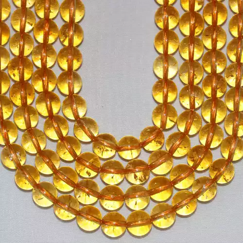 SİTRİN 10 MM DİZİ TAŞ