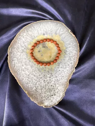 KIRMIZI JASPER 8 MM BİLEKLİK