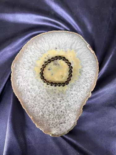 DUMANLI KUVARS 8 MM BİLEKLİK