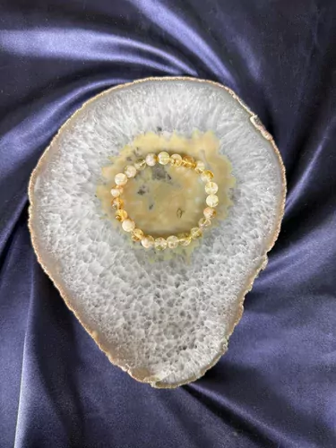 SİTRİN 8 MM BİLEKLİK