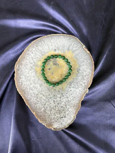 YEŞİL LEPİDOLİT 8 MM BİLEKLİK