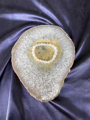 BEYAZ ONİKS 8 MM BİLEKLİK