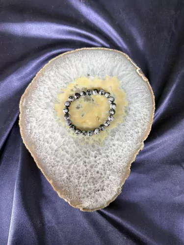 KARLI OBSİDYEN 8 MM BİLEKLİK