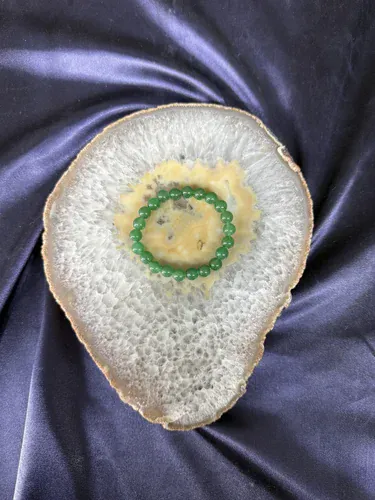 YEŞİL AKİK 8 MM BİLEKLİK