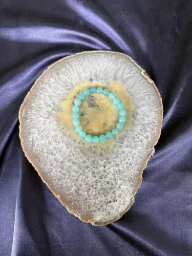 AMAZONİT 8 MM BİLEKLİK