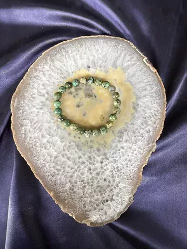 AFRİKA TURKUAZI 8 MM BİLEKLİK