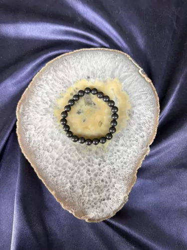 SHUNGİTE 8 MM BİLEKLİK