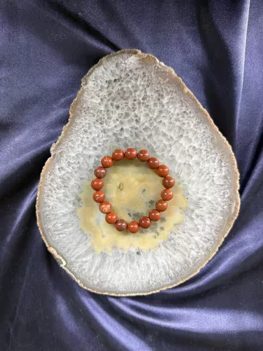 KIRMIZI JASPER 10 MM BİLEKLİK