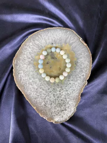 MORGANİT 10 MM BİLEKLİK