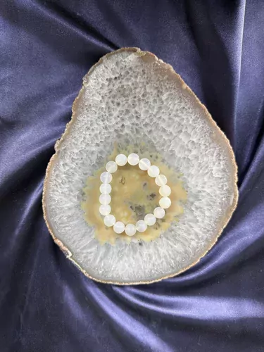 BEYAZ ONİKS 10 MM BİLEKLİK