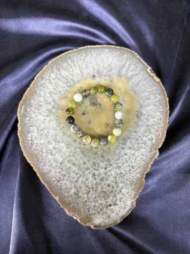 YEŞİL OPAL 10 MM BİLEKLİK