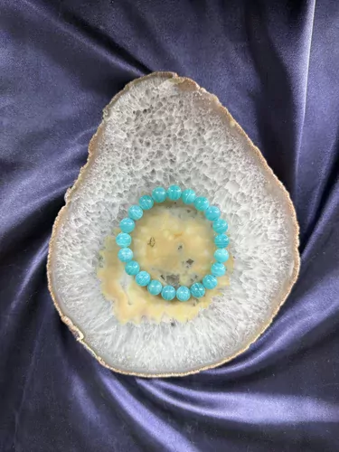 AMAZONİT 10 MM BİLEKLİK