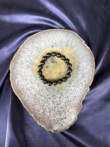 SHUNGİTE 10 MM BİLEKLİK