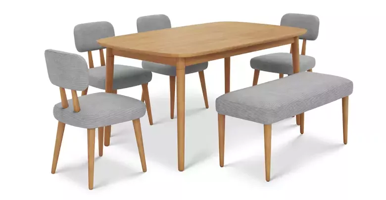 Siyah Beyaz Detaylı Mini Elbise