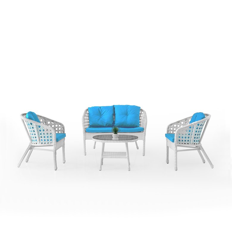 Folia Rattan Çay Takımı