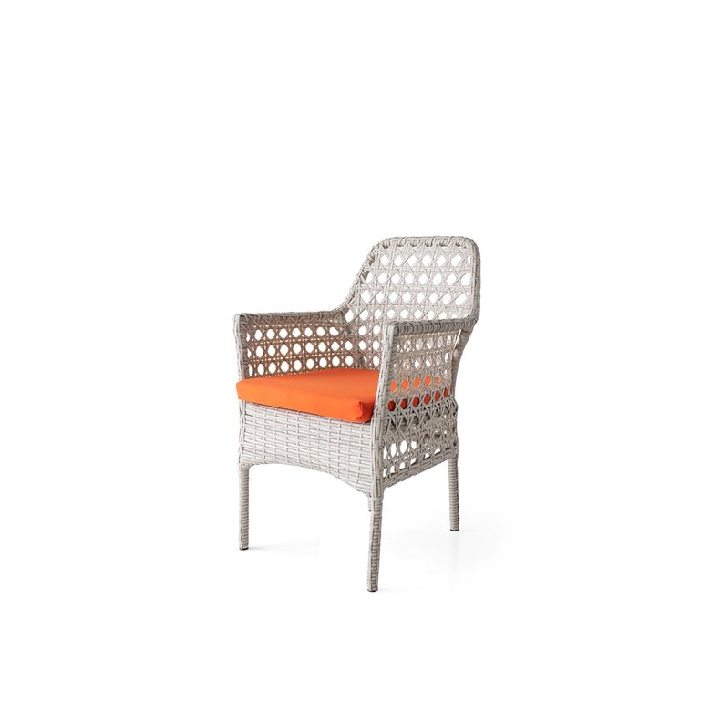 Citrus Rattan Masa Sandalye Takımı