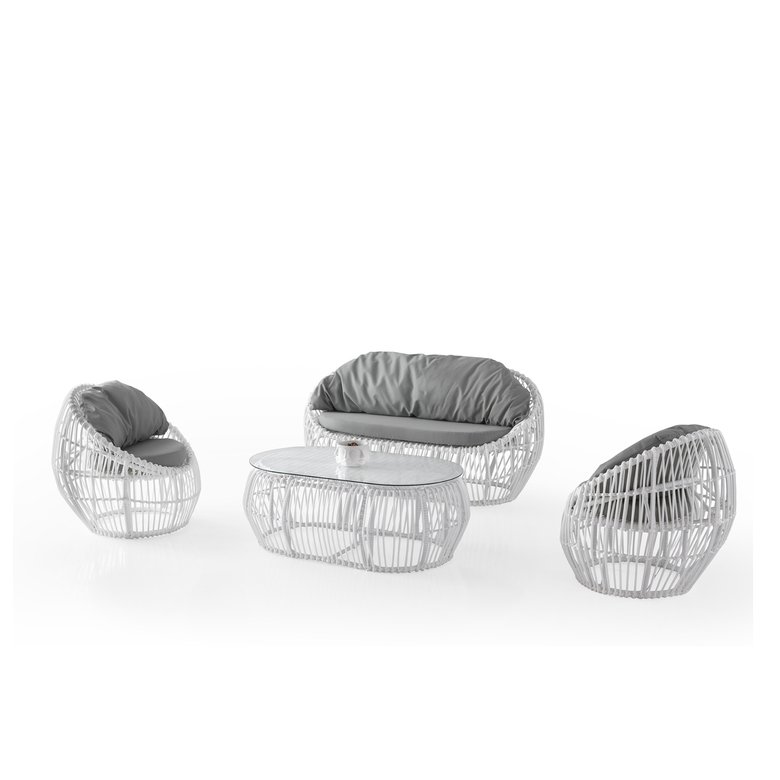 Pamelo Rattan Oturma Takımı