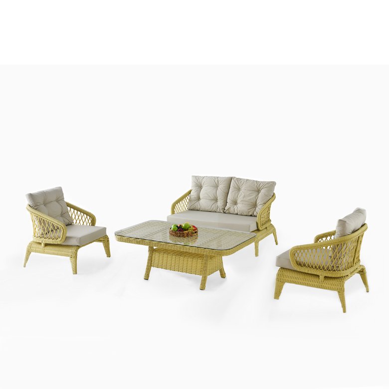 Olea Rattan 2'li Oturma Takımı