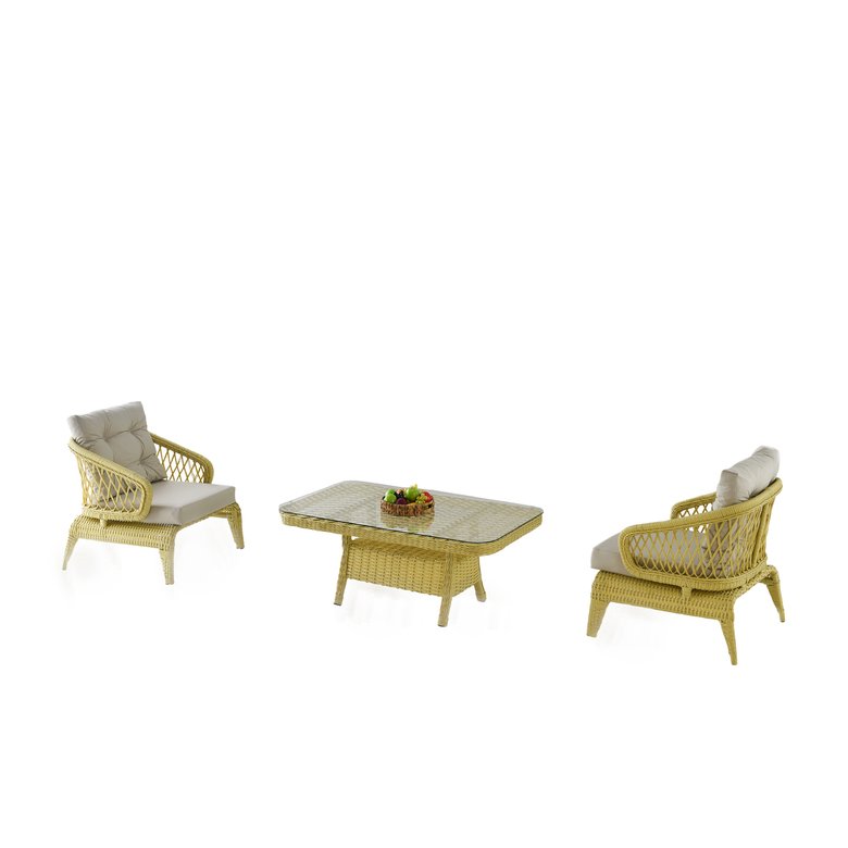 Olea Rattan Berjer Takımı