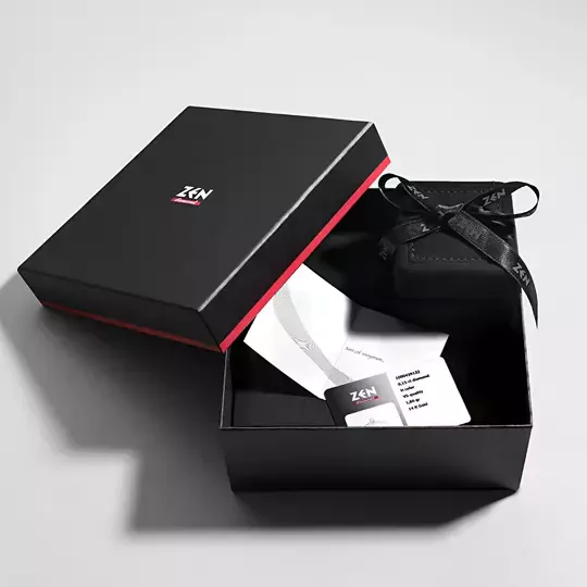 0,29 Karat Pırlanta Safir Sonsuzluk Kolye Copy