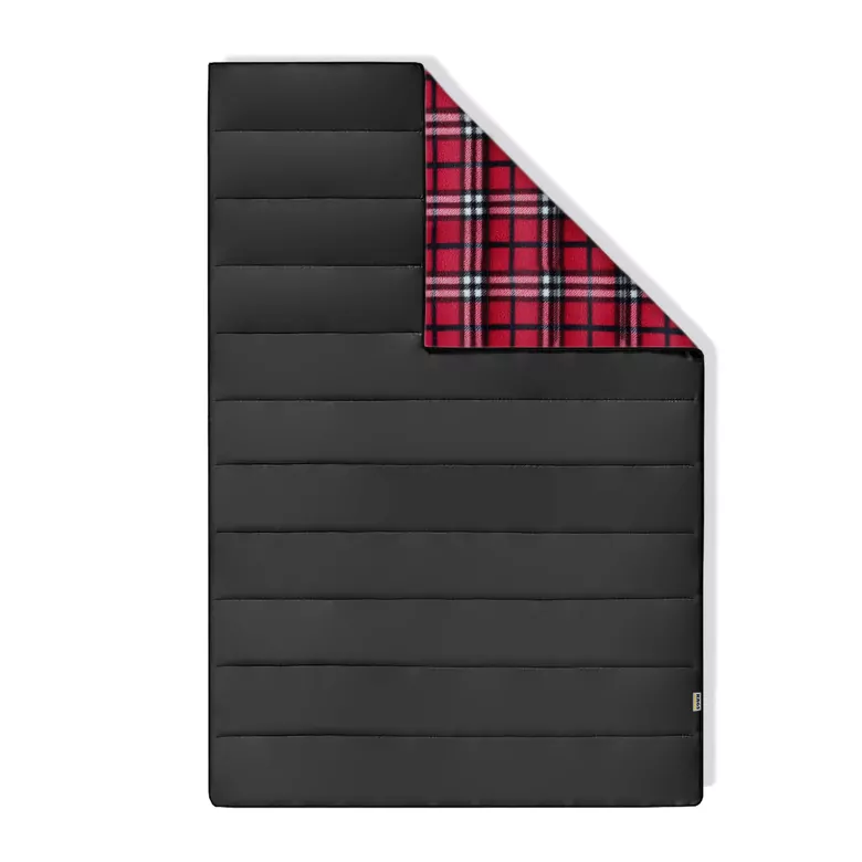 Haegs Flanel Kamp Battaniyesi, Seyahat Yorganı Dış Mekan Hafif Kompakt Outdoor Kamp Çadır Karavan Battaniye 215-150 cm Siyah