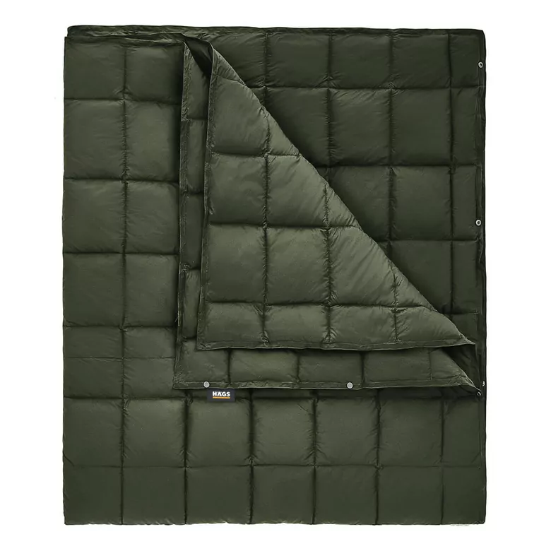 Haegs Kamp Battaniyesi - Dış Mekan Hafif Kompakt Seyahat Yorganı Kamp Yürüyüş Outdoor Şal, Battaniye 175-135 cm Haki