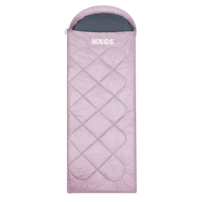 Haegs Uyku Tulumu, Flanel, Battaniye, Kamp Uyku Tulumu, Outdoor Dış Mekan, 3 - 4 Mevsim, Yazlık Uyku Tulumu - Kış Uyku Tulumu, Ultra Hafif, Sıcak ve Kompakt - Polar -Pembe