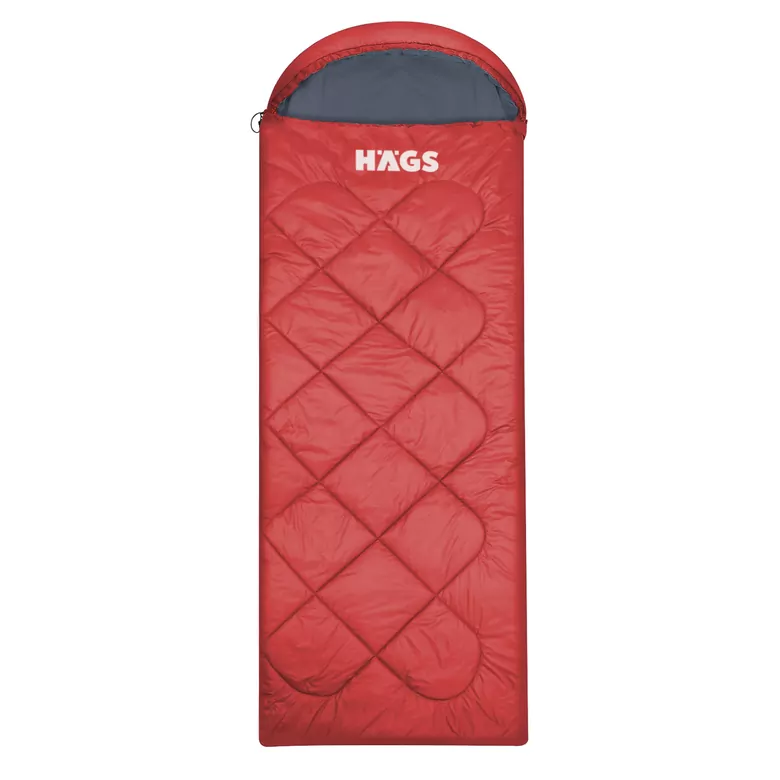 Haegs Uyku Tulumu, Polar, Battaniye, Kamp Uyku Tulumu, Outdoor Dış Mekan, 3 - 4 Mevsim, Yazlık Uyku Tulumu - Kış Uyku Tulumu, Ultra Hafif, Sıcak ve Kompakt - Polar -Kırmızı