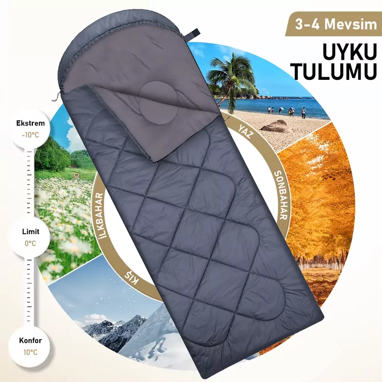 Haegs Uyku Tulumu, Polar, Battaniye, Kamp Uyku Tulumu, Outdoor Dış Mekan, 3 - 4 Mevsim, Yazlık Uyku Tulumu - Kış Uyku Tulumu, Ultra Hafif, Sıcak ve Kompakt - Polar -Kırmızı