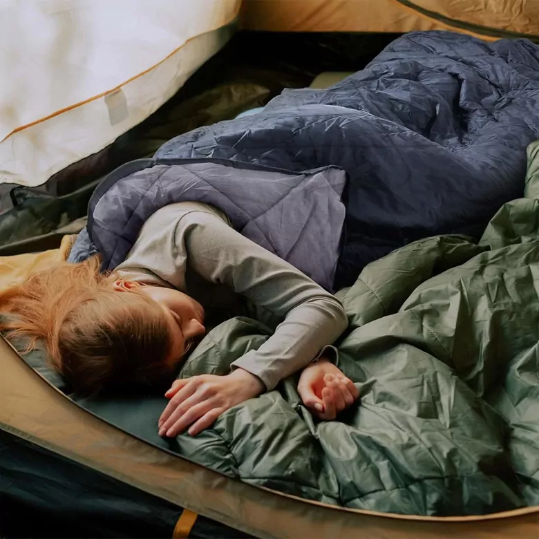 Haegs Uyku Tulumu, Polar, Battaniye, Kamp Uyku Tulumu, Outdoor Dış Mekan, 3 - 4 Mevsim, Yazlık Uyku Tulumu - Kış Uyku Tulumu, Ultra Hafif, Sıcak ve Kompakt - Polar -Siyah