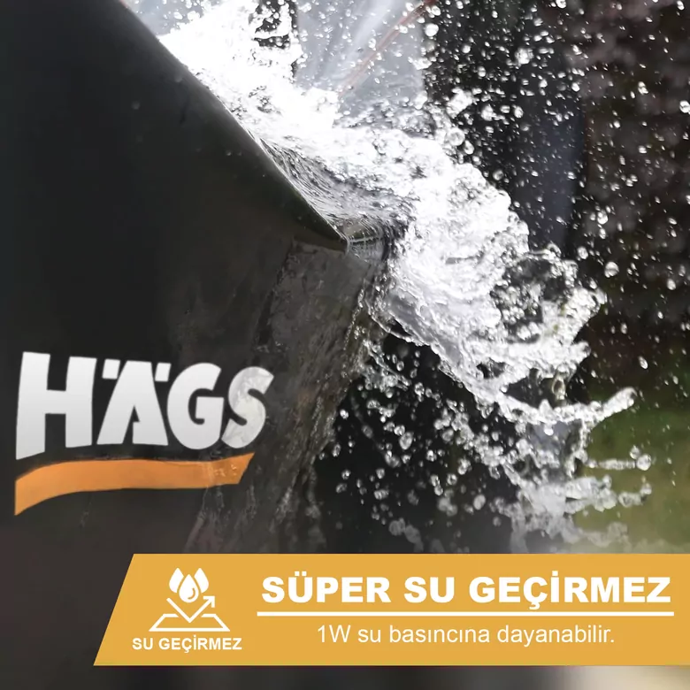 Haegs Tek Kişilik Bahçe Koltuk Örtüsü, Koruma Kılıfı, Su Geçirmez Açık Hava Bahçe Mobilya Kılıfları, Dış Mekan Sandalye Kılıfı Örtü Branda, Ağır Hizmet Tipi, 100-80-75cm - Siyah
