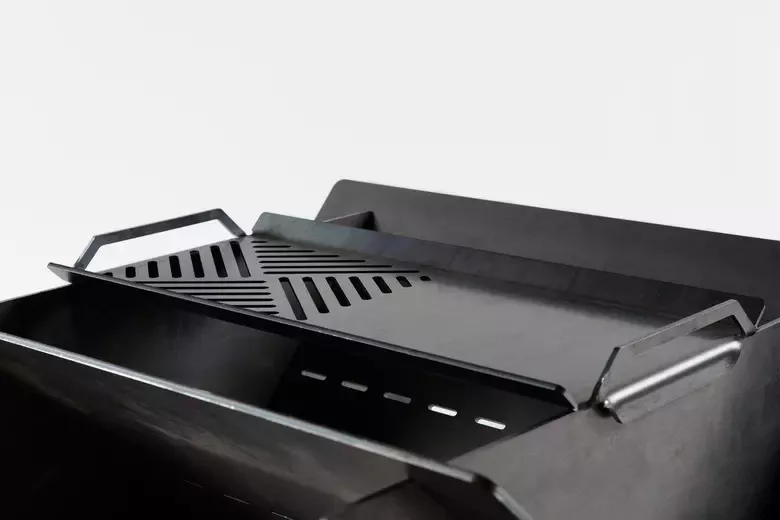 Haegs Paslanmaz Çelik Krom BBQ Grill Izgara, Barbekü Mangal Izgarası (56cm x27cm x0,3cm) 61GL10