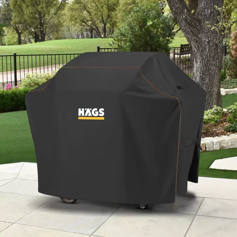 Haegs BBQ Mangal Örtüsü, Gazlı, Kömürlü Grill Koruma Brandası, Su geçirmez, Outdoor Dış Mekan Barbekü Mangal Kılıfı - 105-49-102 cm