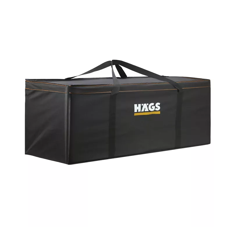 HAEGS Bahçe Mobilya Yastığı, Minderi Saklama Çantası Hurç, Yatak, Yorgan, Yastık Organizer, Düzenleyici, Depolama Hurcu, Çantası, Büyük Boy - 275 Lt Siyah