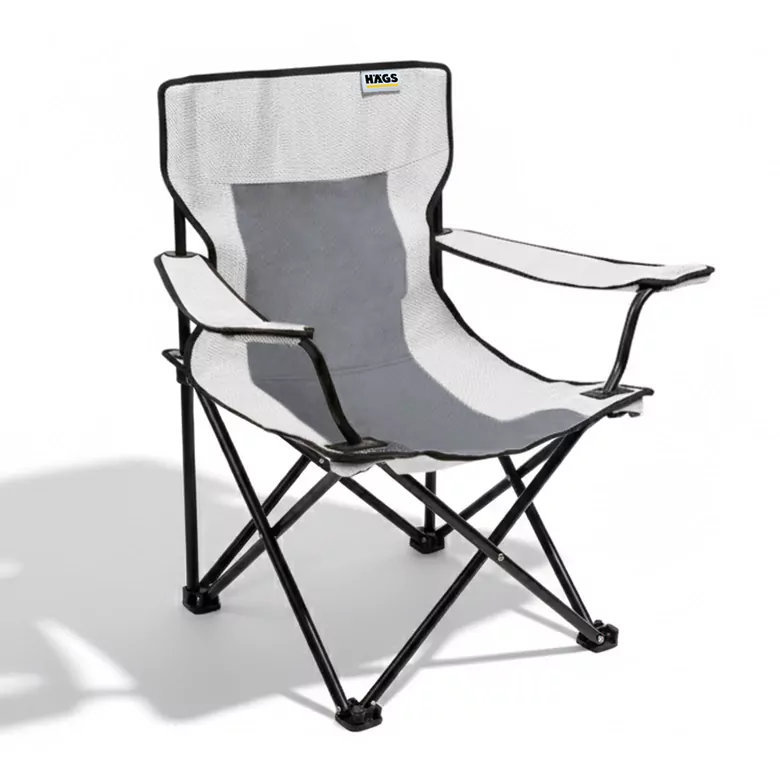 Haegs Katlanır Kamp Sandalyesi, Çocuk Kamp Sandalyesi, Hafif Taşınabilir Plaj, Kamp, Piknik için Katlanır Sandalye, Küçük Boy - Gri - Gri