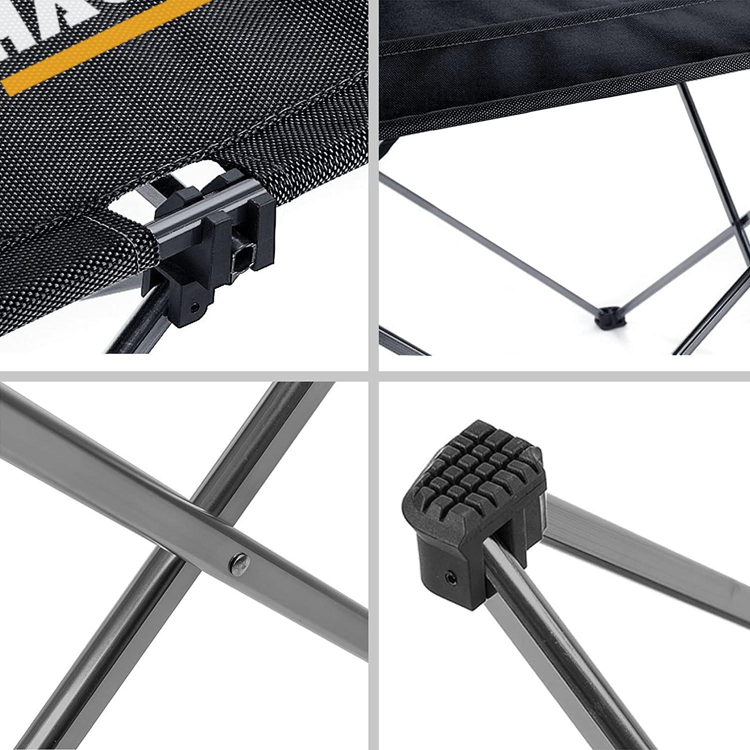 HAEGS Ultralight Katlanır Kamp Masası, Piknik, BBQ, Balıkçılık, Avcılık, Plaj, Hiking için Taşınabilir Kompakt Roll Up Outdoor Kamp Masası Medium - Adventure