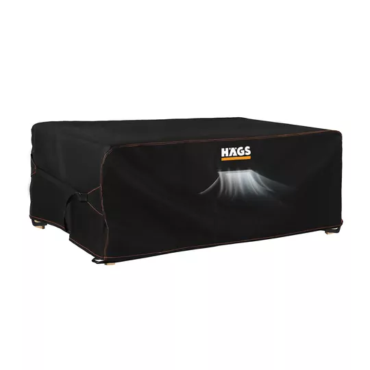 Haegs Bahçe Mobilyası Örtüsü, 150-90-74cm, Ağır Hizmet Oxford Kumaş, Su Geçirmez, Dış Mekan Veranda Masa Örtüsü, Havalandırmalı Masa ve Sandalye Koruma Kılıfı