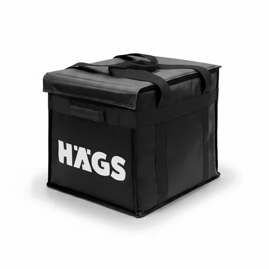 HAEGS Termal Kamp Çantası, Termal Termos Çanta, Kamp, Plaj, Piknik Çantası, Isı Yalıtımlı Kamp Piknik Yemek Taşıma Çantası, Soğutucu Buzluk Geniş Hacimli Büyük Boy 38 Lt- Siyah